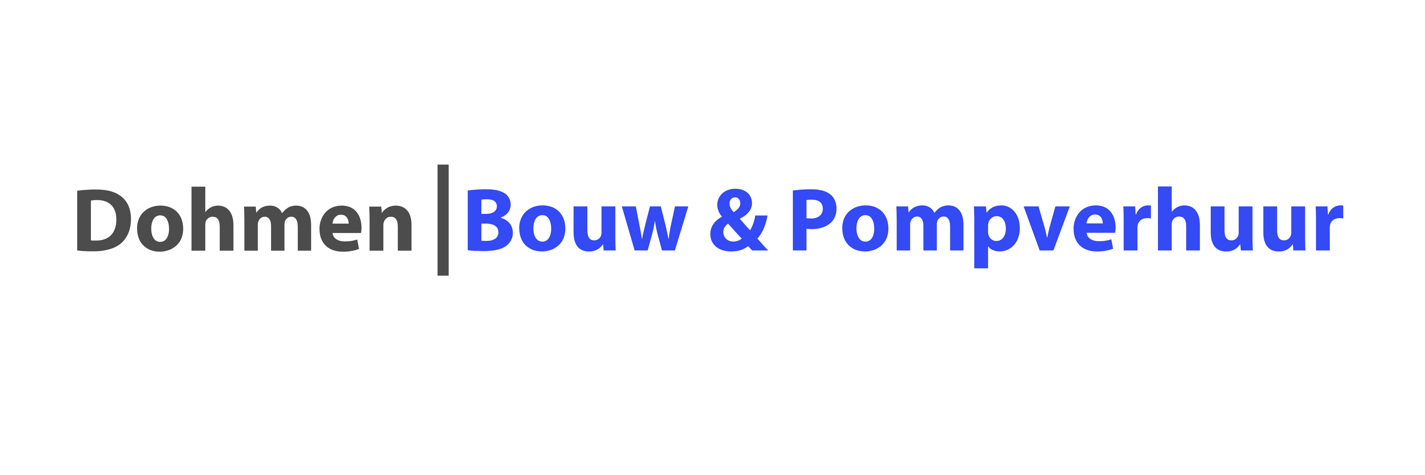 Dohmen | Bouw & Pompverhuur