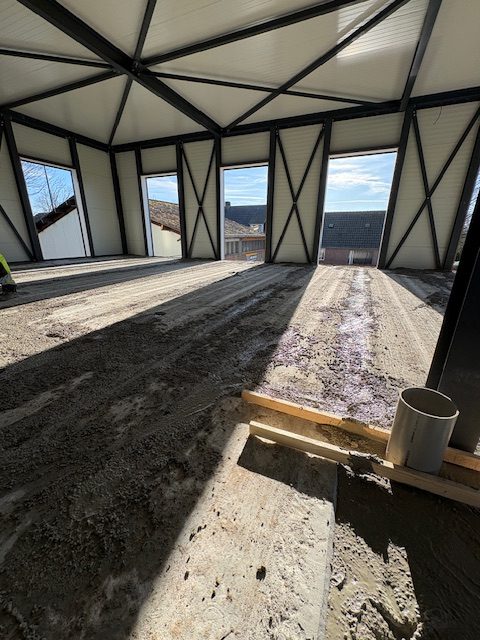 Vloer staalconstructie